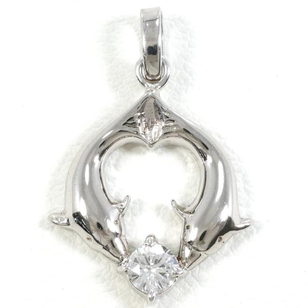 シルバー ペンダントトップ ダイヤ 約0.3ct VS2 鑑定書 ジュエリー 中古 17,701円