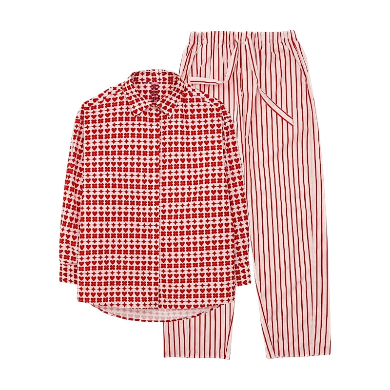 DRP オールラウンドウェアセット BE MY WONDERLAND RED パジャマ パジャマセット ルームウェア 公式正規品 ギフト付き 可愛い 韓国ファッション