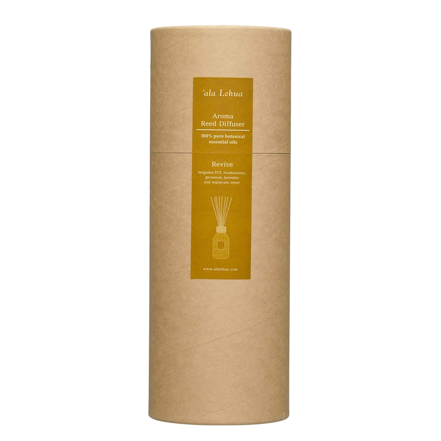 フレーバーライフ(Flavor Life) ala Lehua (アラレフア) アロマリードディフューザーセット Revive クリア 250ml