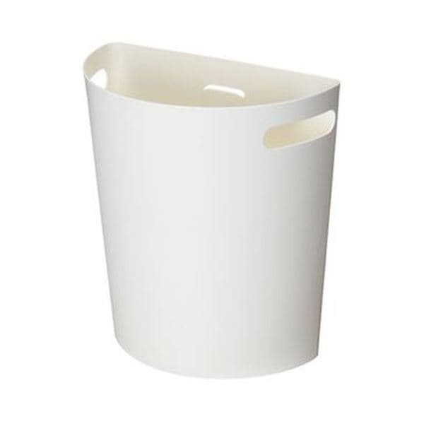 （まとめ）伊勢藤 壁掛けダストボックスMeluna（メルナ）9L マグネットシート付 ホワイト I-525 1個(×10セット)