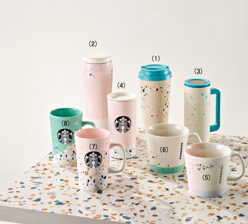 12月12日発売! 「韓国限定」テラゾーコレクションMDスタ-バコリアタンブラー/カップ/マグ/アクセサリー