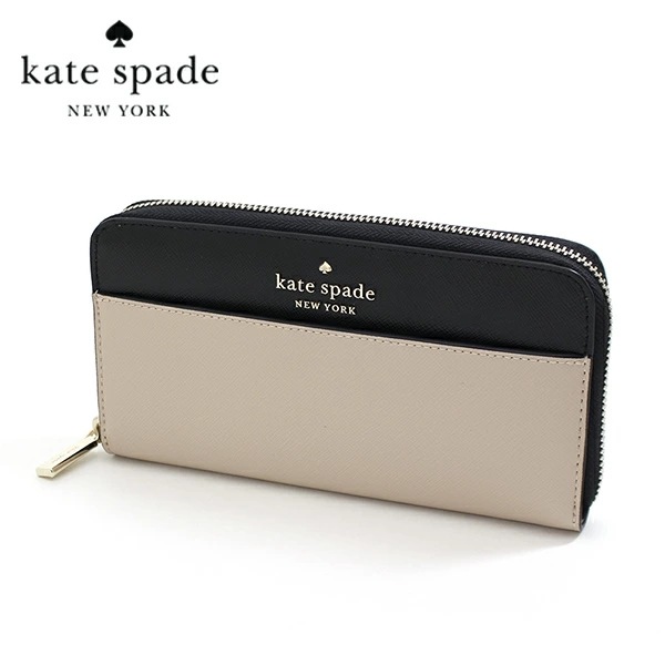 長財布 レディース ステイシー カラーブロック ラージ コンチネンタル ウォレット ベージュ WLR00120 129