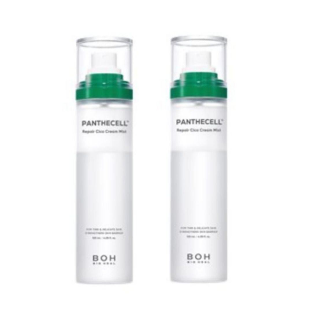 [再購入1位/即効保湿鎮静] BOH パンテセルリペアシカクリームミスト 120mL+120mL ダブル企画 乾燥肌ケア 敏感肌対応 クイック保湿 しっとり密着 低刺激ミスト スキンバリア強化