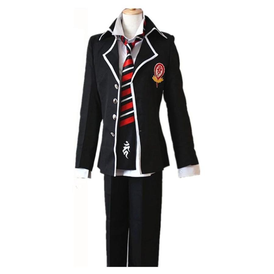 【人気SALE】SXXL サイズ 3点セット コスプレ衣装 コスチューム 正十字学園 おくむらりん 奥村燐 風 青の祓魔師