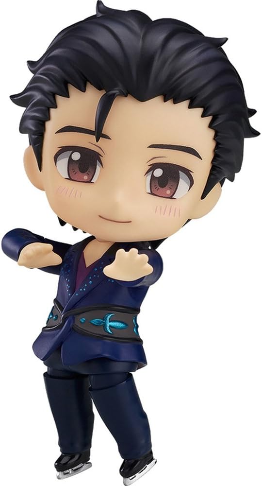 新品 フィギュア ねんどろいど ユーリ!!! on ICE 勝生勇利 フリースケーティングVer. ノンスケール ABS&PVC製 塗装済み可動フィギュア / フィギュア