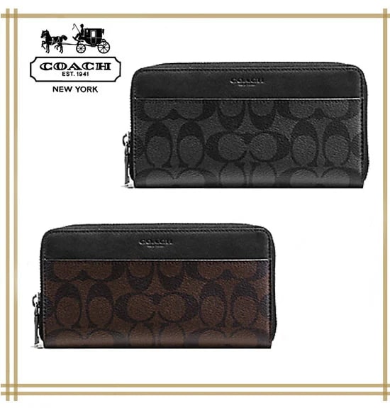 ACCORDION WALLET IN SIGNATURE F58112　F75000
