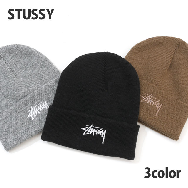 ステューシー STUSSY STOCK CUFF BEANIE カフ MADE IN USA ストックロゴキャップ アメリカ製 253-000689-011