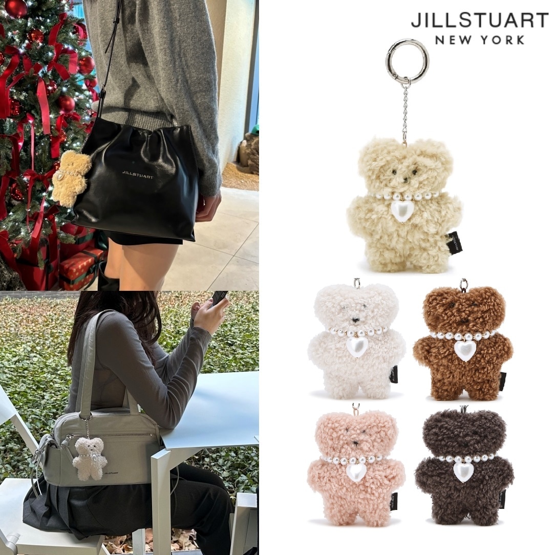 [24SS] Petit Bear keyring and charm 5色[ネックレス脱着]バッグ装飾 新商品 韓国ブランド 韓国人気 韓国ファッション 学生 大学生 贈り物 ストリートファッション