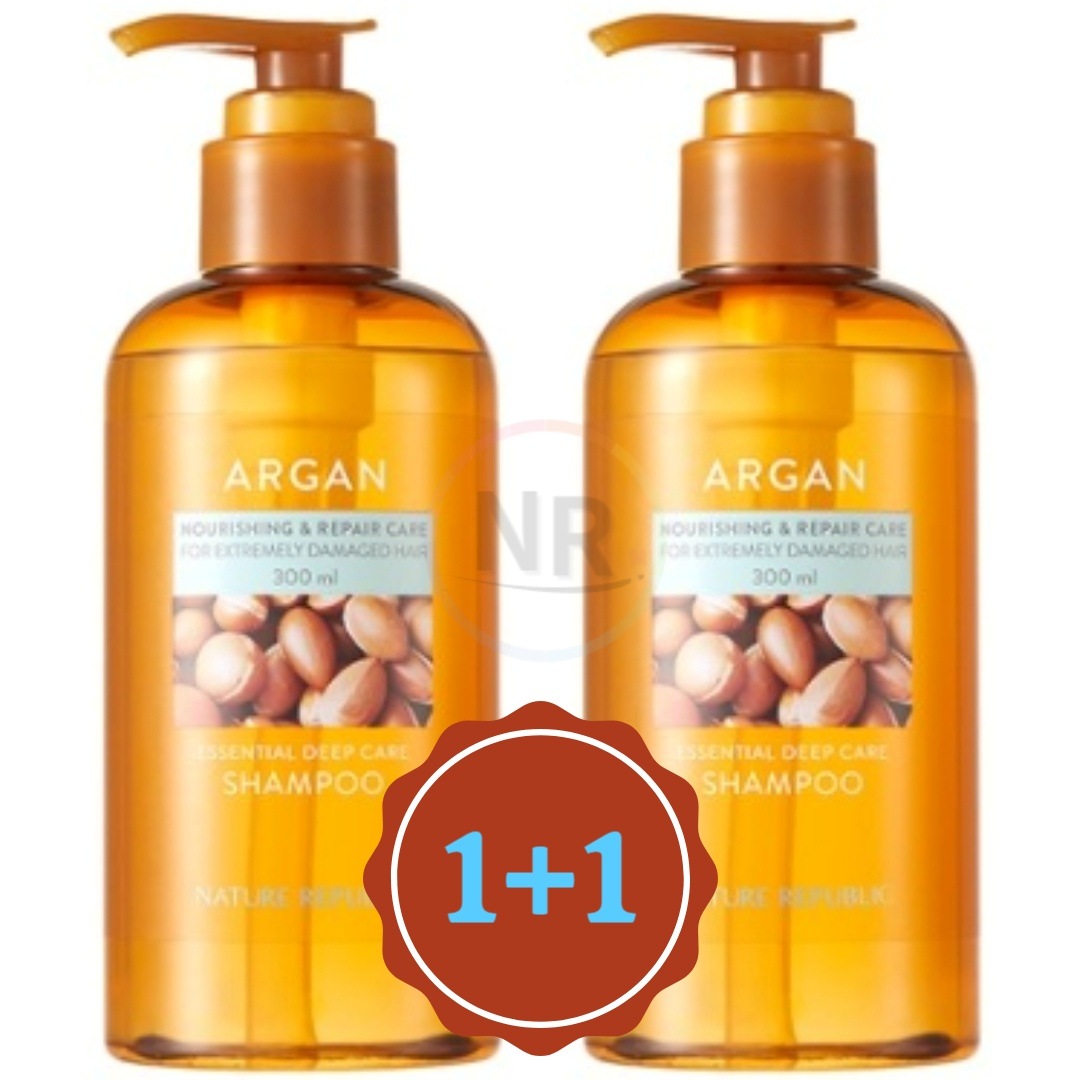1+1 アルガン オイル エッセンシャル ディープケア コンディショナー トリートメント 300ml