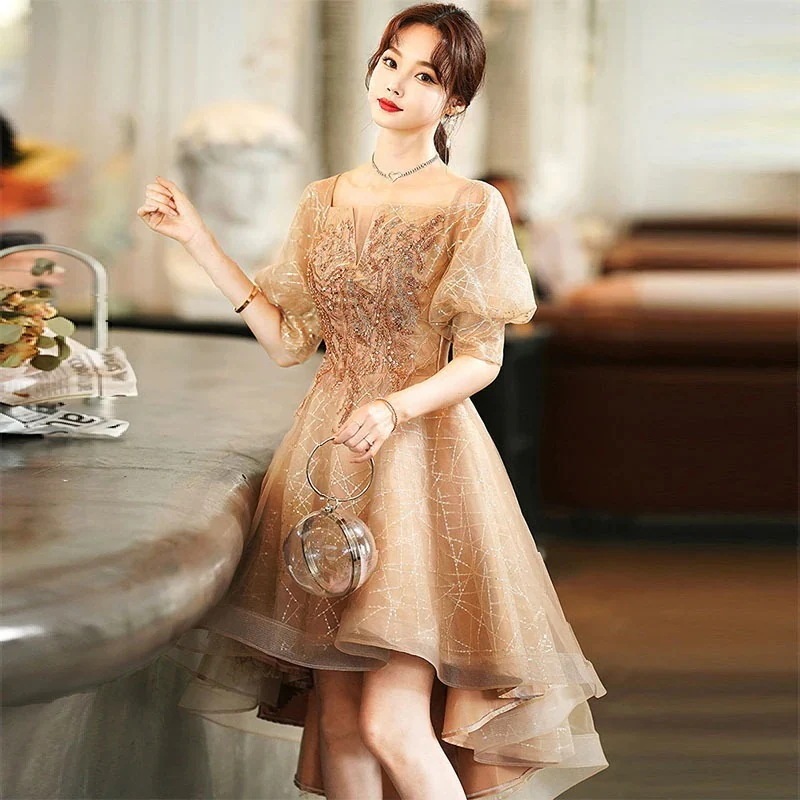 上品2026作パーティードレス高級感ワンピースフォーマルパーティーキャバドレス気質大人チャイナドレス同窓会卒業式結婚式演奏会ウェディング成人式OL正式礼340