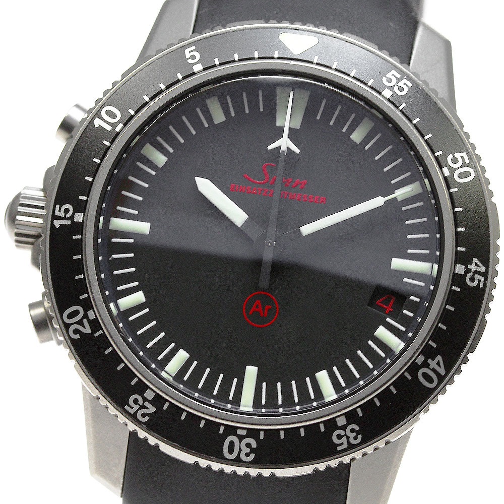 ジン Sinn 503 クロノグラフ デイト 自動巻き メンズ _824962【中古】