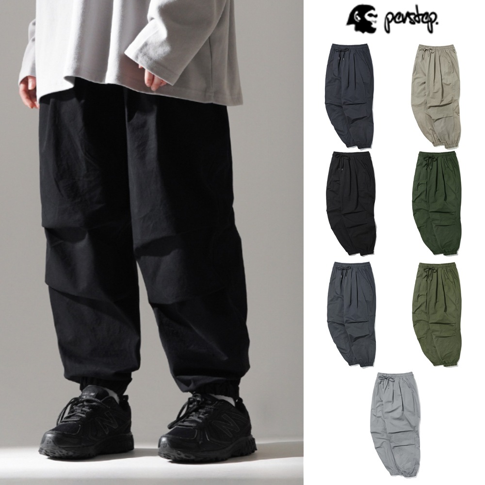 [PERSTEP] OVERSTRING WASHING PANTS