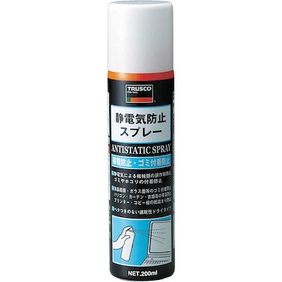 他サイト： トラスコ中山　静電気防止スプレー 200ml　TCSB200の商品画像
