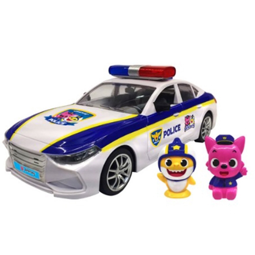 します ピンクフォン ピンクフォン赤ちゃんサメと赤ちゃんサメのパトカーPinkfong Baby Shark Police Car with Pinkpong Baby Shark [並行輸