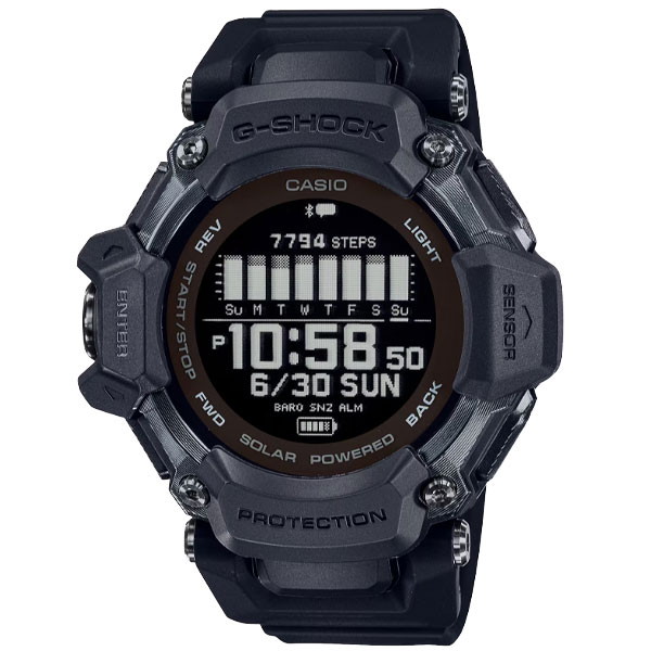 カシオ CASIO 腕時計 G-SHOCK G-SQUAD GBD-H2000-1BJR