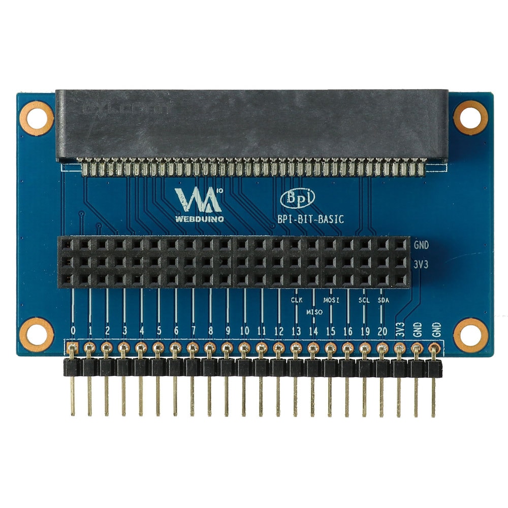 （まとめ買い）Studuino:bit用エッジコネクタ変換基板 93249 [x3セット] [xロボット/プログラミング用品]