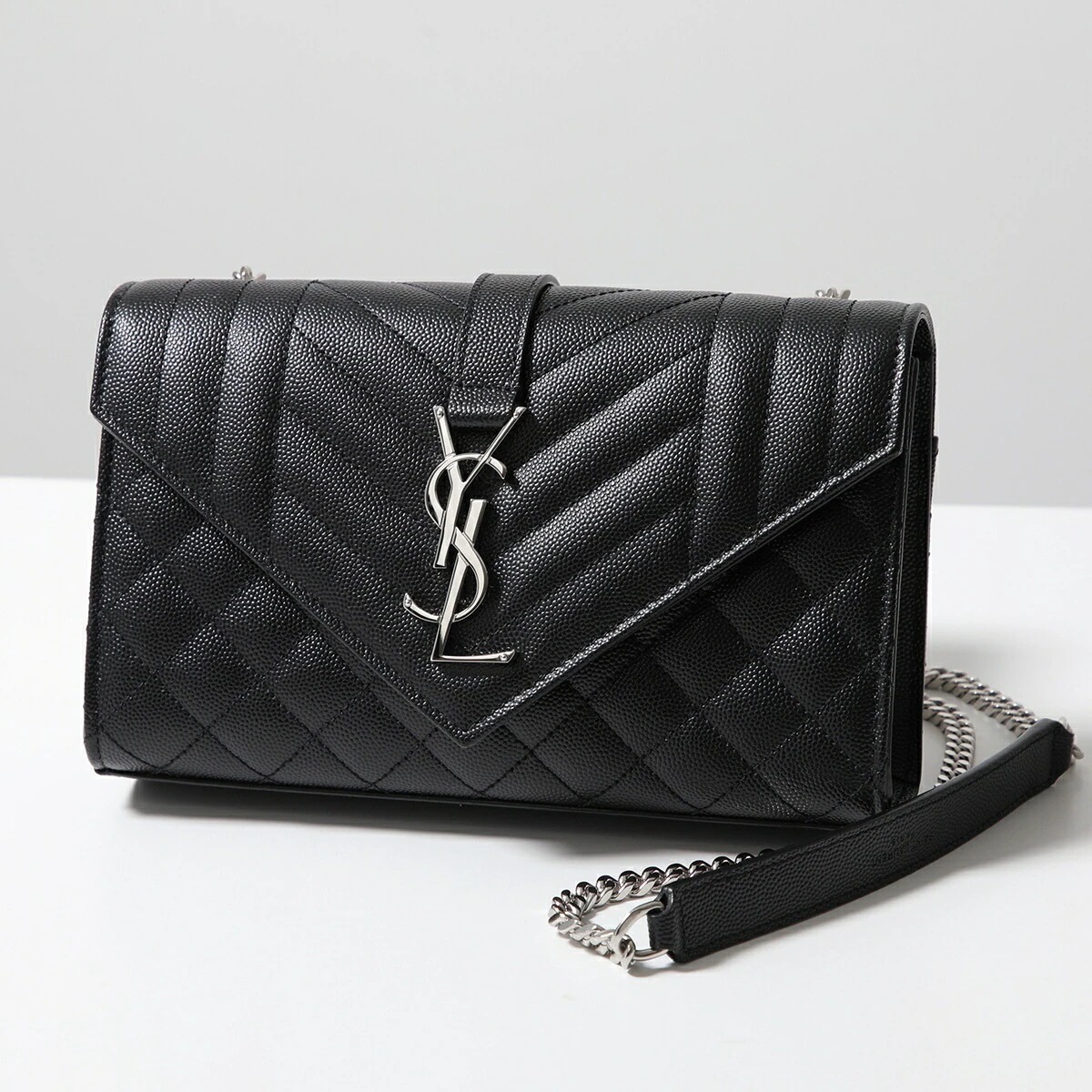 SAINT LAURENT サンローラン ショルダーバッグ ENVELOPE SMALL エンヴェロップ スモール 600195 BOW92 レディース カサンドラロゴ 鞄 600195BOW9210
