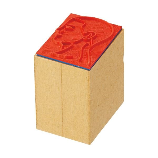 ティティメディカル 医学ゴム印 顔/右小判 1個