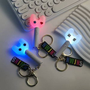 NewJeans [ LIGHT STICK ] ペンライト nwjns ニュージーンズ ライヴ ファンコン コンサート ペンラ キーホルダー