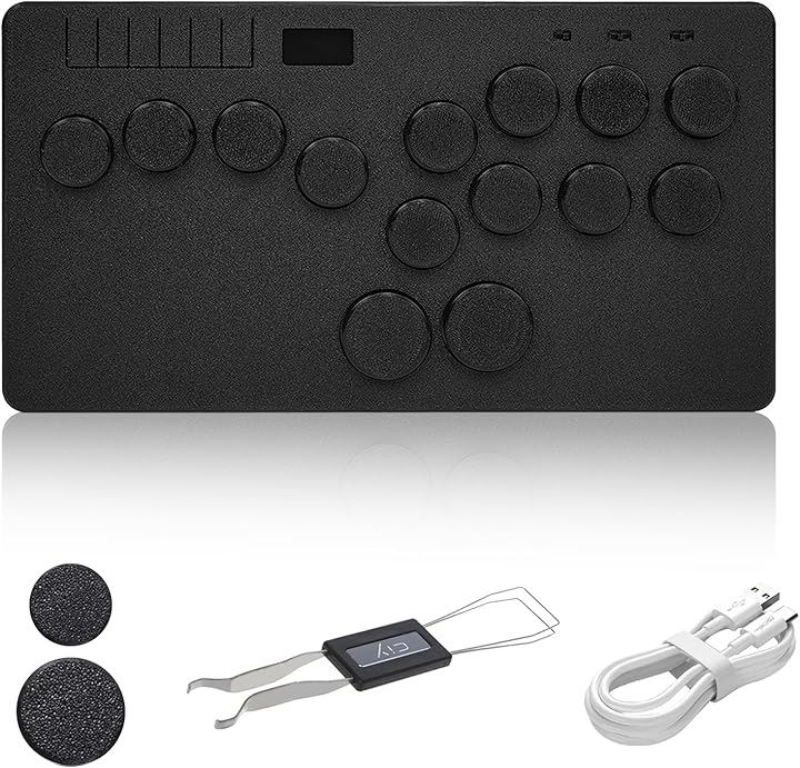 レバーレス アケコン コントローラー PC PS3 Switch ホットスワップ ロープロ 薄型 小型 軽量 膝置き可 FlatboxUltra( Ultra S)