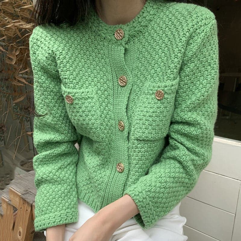 3color レディース トップス カーディガン アウター 長袖 袖あり 二の腕カバー