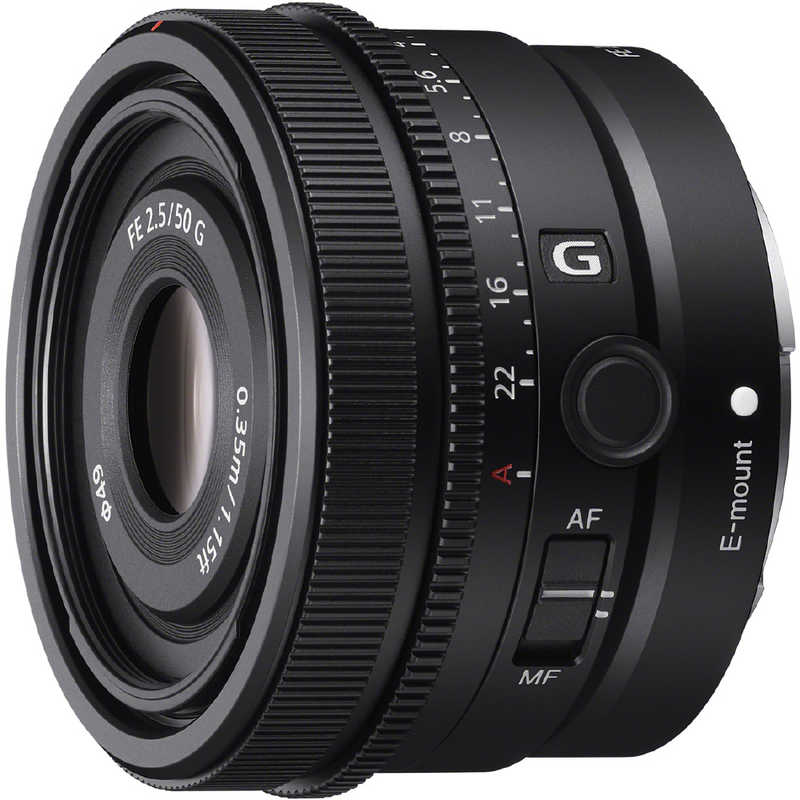 ソニー　SONY　カメラレンズ FE 50mm F2.5 G ［ ソニーE / 単焦点レンズ ］　FE 50mm F2.5 G SEL50F25G