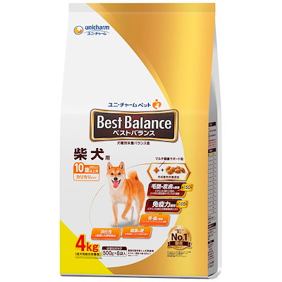 他サイト： ドッグフード　カリカリ仕立て　柴犬用　１０歳以上用　４ｋｇ（５００ｇX８袋）　ＣＲＣ45―05―45―25―00の商品画像