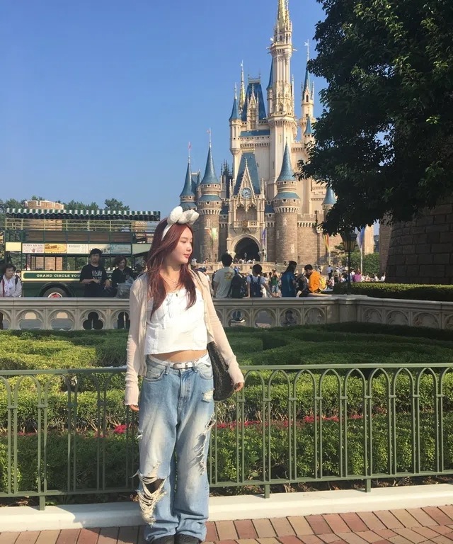 (UNISEX所蔵アイテム) オープン ディス ワイド ダメージ ジーンズ デニム パンツ