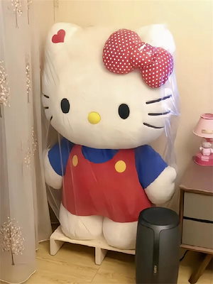 キティちゃん 大きいサイズ ぬいぐるみ 特大 80cm キティ人形 ぬいぐるみ かわいい ギフト キャラクターギフトセット プレゼント抱き枕 クッション