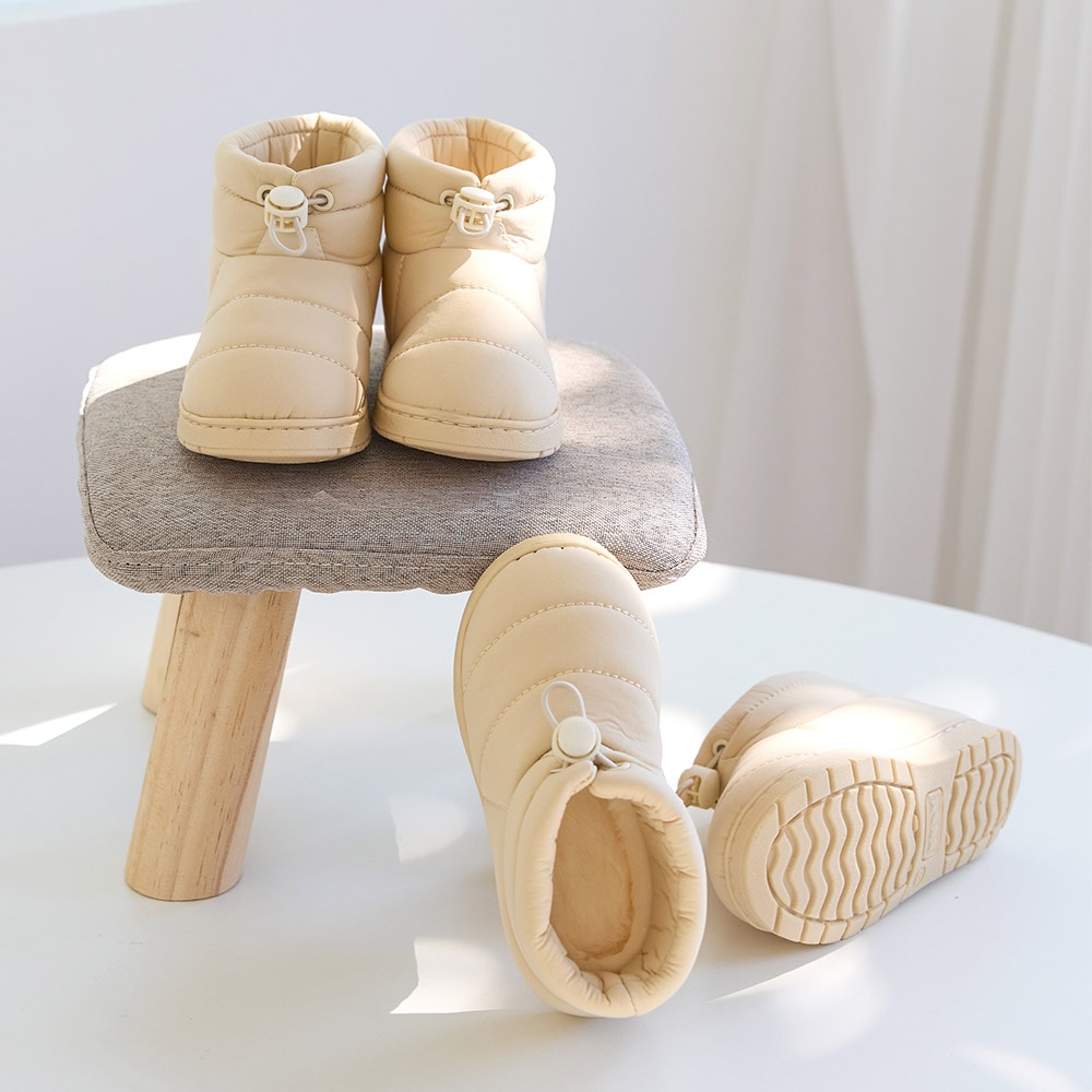 ベベヌーボー 防水 ダウンブーツ 幼児 防寒 赤ちゃん靴