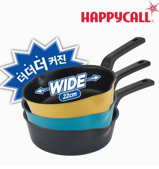 キッチンIHフレックスパンワイド22cmフライパンスーパーノンスティックコーティング製韓国