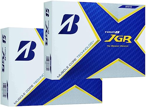 ブリヂストン(BRIDGESTONE) 21TOURB ツアーB JGR ホワイト J1WX12 ゴルフボール 公認球 (２ダース)