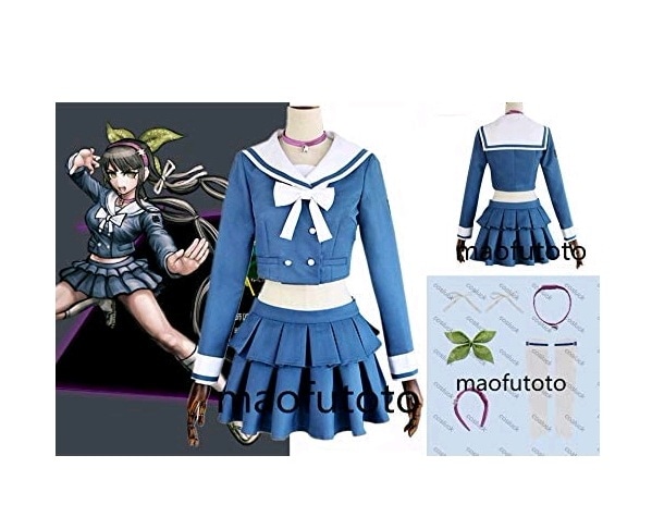 ニューダンガンロンパV3みんなの巨像新学期チャパロールコスプレコスチューム