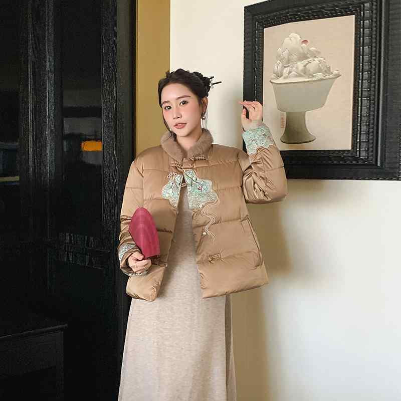 秋服 レディース ファッション オシャレ カワイイ シンプル 大人カワイイ 大きいサイズ 服 オシャレ カワイイ シンプル 大人カワイイ ボタン コットンコート 厚手 冬 ジャカード コート コットン