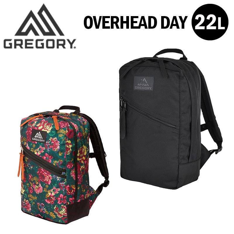 グレゴリー オーバーヘッドデイ コーデュラバリスティックブラック 22L リュック バックパック デイパック メンズ レディース トラベル 旅行 タウンユース クラシックシリーズ 通勤 通学