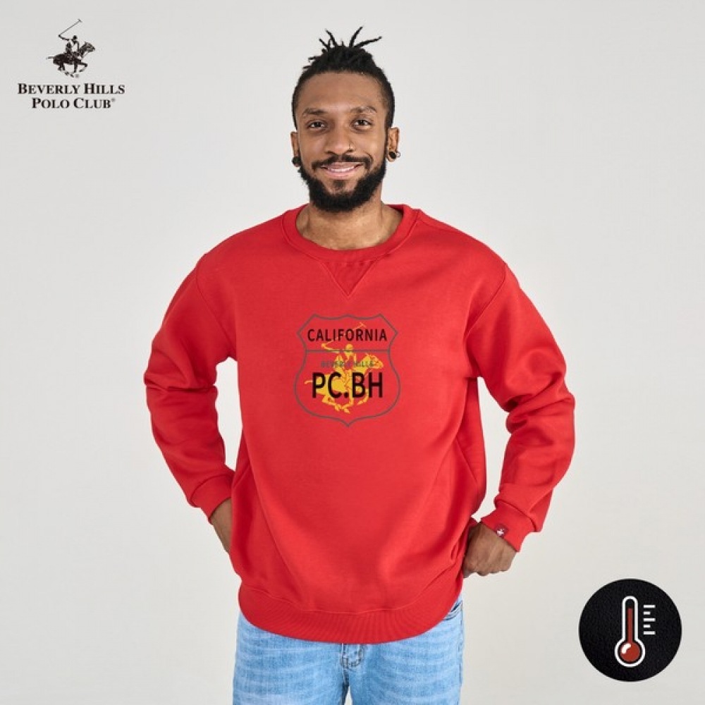 (ビバリーヒルズポロクラブ) カリフォルニア PC.BH シールド起毛スウェットシャツ 5,652円