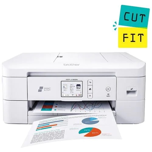 ブラザー DCP-J1800N A4インクジェット複合機 Wi-Fi 自動両面 自動カット ADF CUTFIT(カットフィット)