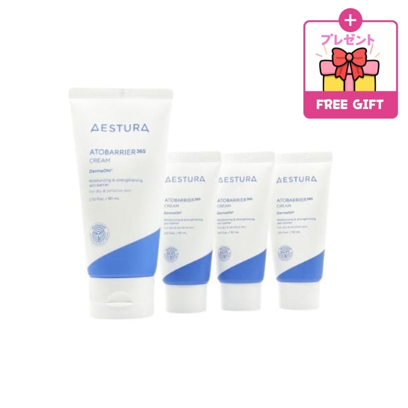 [韓国大人気] アトバリア365クリーム 80ml+30mlx3個 水分クリーム 保湿 アストラ うるおいバリアの強化