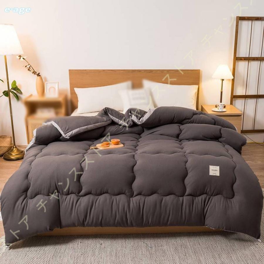 冬掛け布団 ブランケット 厚手 偏りを防ぐ シングル 掛けふとん ダブル 保温 温かい 肌掛け布団 無地 なめらかな柔らか 掛け布団 発熱 冬の掛け布団 重い30%までに制限