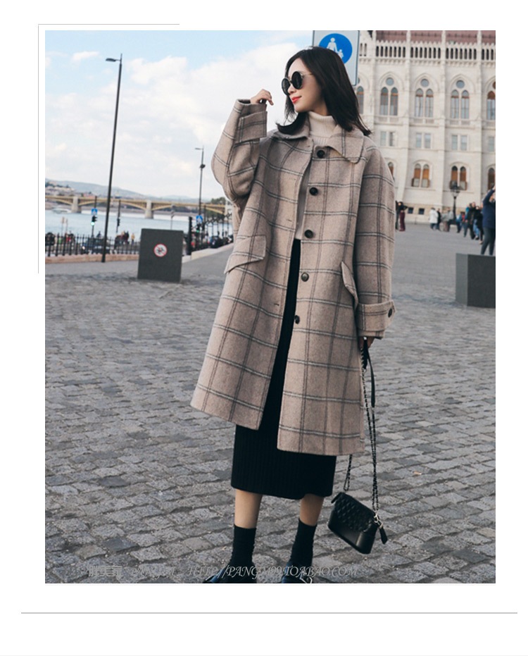 アウター カーディガン コート ジャケット シャンパー 上着 ロングコート 膝下 袖あり 長袖 襟付き ポケット 前開き ボタン ウール かわいい 大人可愛い おしゃれ お洒落 大人可愛い 大人女子 8,160円