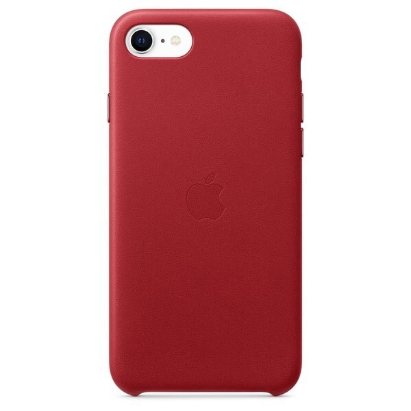 【純正品】 iPhone SE第3/2世代/8/7 レザーケース - (PRODUCT)RED