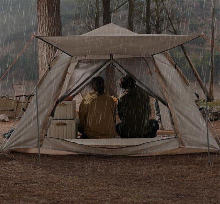 每日更新早い者勝ち テント アウトドア 防水 UV 3-4人 オックスフォード布 全自動 釣り キャンプ 天幕 野外生存 キャンプ 屋外テント ピクニック セット 装備 登山ラッキーボ