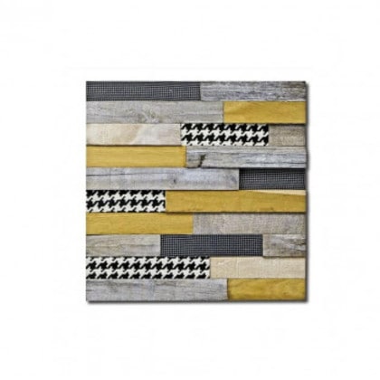 プラデック ウッド クラフト ウッド＆ファブリック1 PL-12032インテリア雑貨