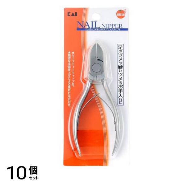 オレンジケア ニッパーツメキリ 爪切り 1個入 10個セット 17,800円
