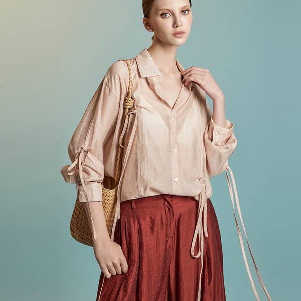 B3110 ストラップブラウス