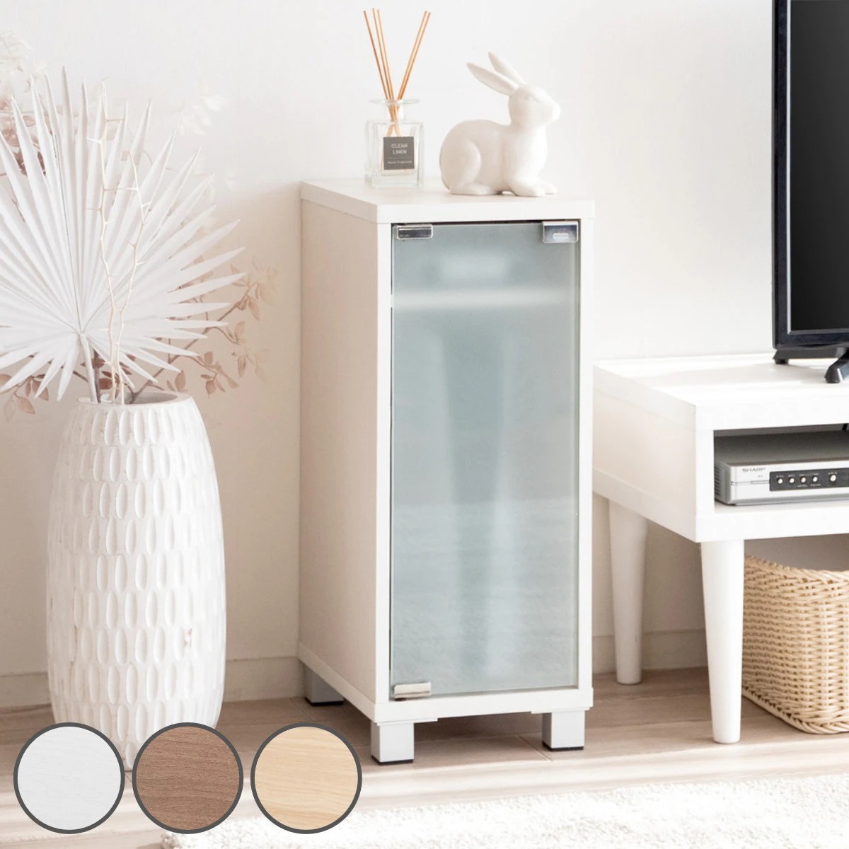 ゲーム機ラック ガラス扉 REGABO 幅25cm ゲーミングラック ラック 棚 ゲーム機 収納 家具 ゲーム機収納ラック ゲームラック PS5対応 可動棚 シンプル