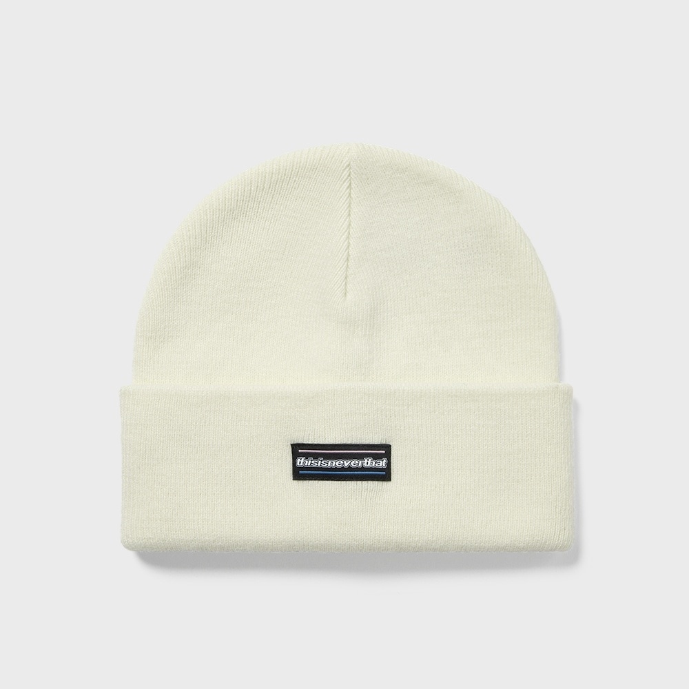ディス・イズ・ネヴァー・ザット ESP-ロゴ入りビーニーオフホワイト