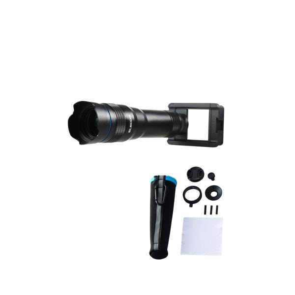 エレコム P-SLZ16XBK ブラック スマホ 望遠レンズ 16倍 外付け FMC加工 6,986円