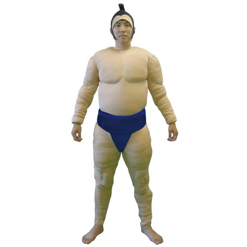 コスプレ 仮装 相撲セット 相撲スーツ3点セット 紺 【 コスプレ 衣装 ハロウィン 仮装 コスチューム パーティーグッズ 大人用 まわし 余興 男性用 お相撲さん メンズ すもう 力士 関取 】 13,411円