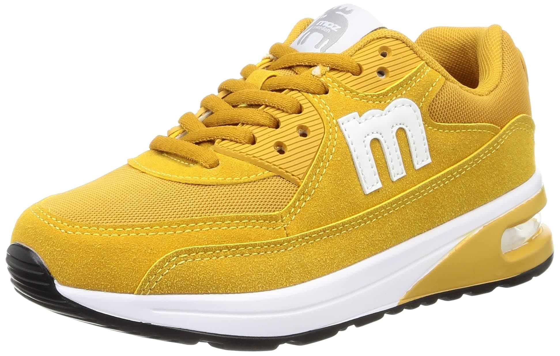 [モズスウェーデン] 厚底エアークッションスニーカー カジュアルスニーカー レディース マスタード 23.0 cm 2E 4,290円